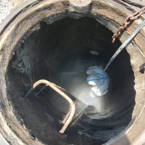 Mantenimiento alcantarilla